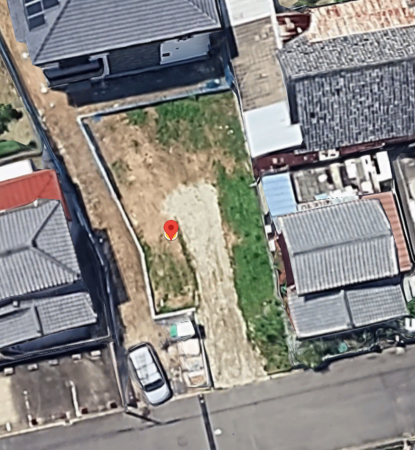 名古屋市昭和区伊勝町、土地の外観画像です