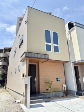 名古屋市昭和区折戸町、新築一戸建ての外観画像です