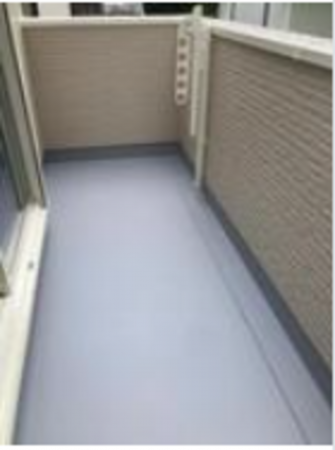 名古屋市昭和区折戸町、新築一戸建てのバルコニー画像です