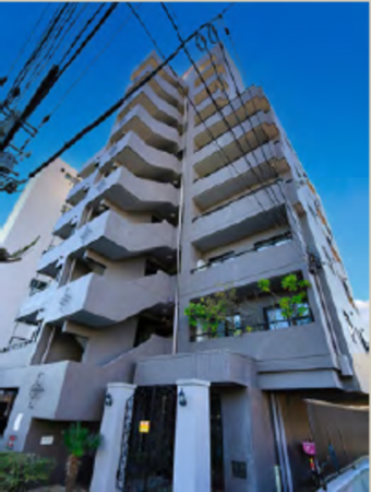 名古屋市昭和区藤成通、中古マンションの外観画像です