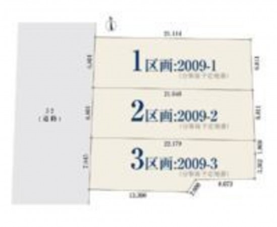名古屋市昭和区村雲町、土地の画像です