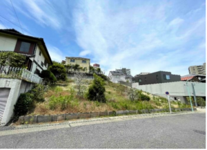 名古屋市昭和区高峯町、土地の外観画像です