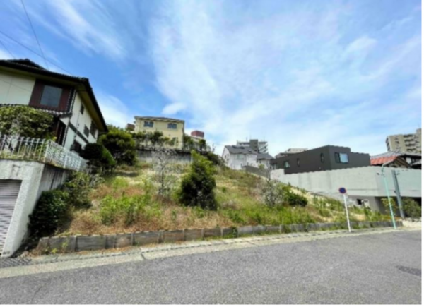 名古屋市昭和区高峯町、土地の外観画像です