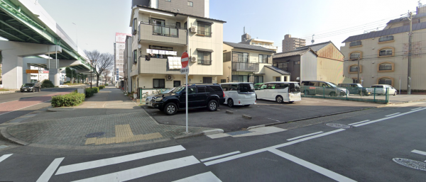 名古屋市昭和区円上町、土地の外観画像です