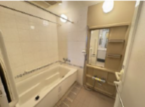 名古屋市昭和区折戸町、中古マンションの風呂画像です