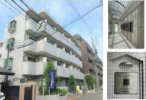 名古屋市昭和区鶴羽町、中古マンションの外観画像です