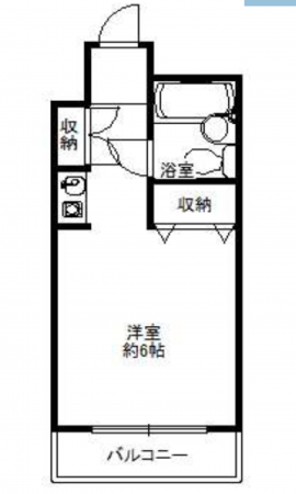 名古屋市昭和区鶴羽町、中古マンションの間取り画像です
