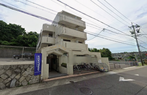 名古屋市昭和区八事富士見、中古マンションの外観画像です