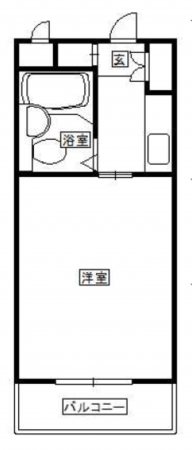 名古屋市昭和区八事富士見、中古マンションの間取り画像です