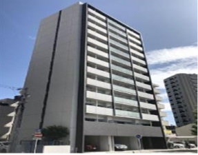 名古屋市昭和区阿由知通、中古マンションの外観画像です