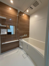 名古屋市昭和区八事富士見、中古マンションの風呂画像です