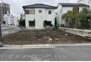 名古屋市昭和区南分町、土地の外観画像です