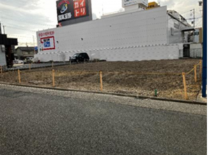 名古屋市昭和区円上町、土地の外観画像です