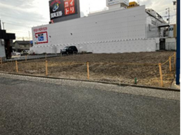 名古屋市昭和区円上町、土地の外観画像です