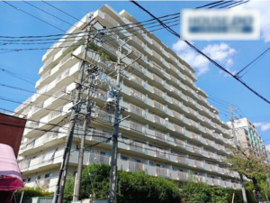 名古屋市昭和区滝川町、中古マンションの外観画像です