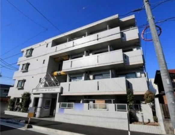 名古屋市昭和区折戸町、中古マンションの外観画像です