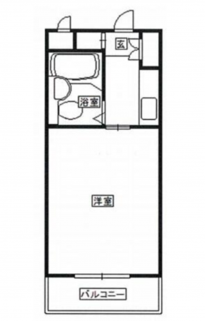 名古屋市昭和区八事富士見、中古マンションの間取り画像です