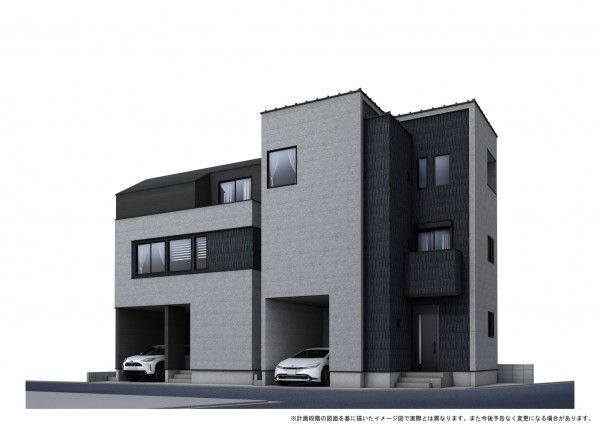 名古屋市昭和区折戸町、新築一戸建ての画像です