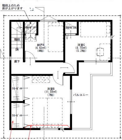 名古屋市昭和区折戸町、新築一戸建ての画像です