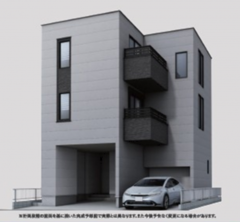 名古屋市昭和区川名本町、新築一戸建ての画像です