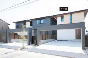 名古屋市昭和区南分町、新築一戸建ての外観画像です