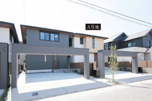 名古屋市昭和区南分町、新築一戸建ての外観画像です