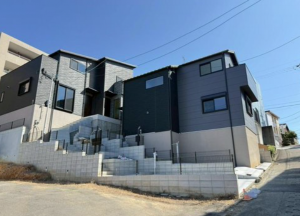 名古屋市昭和区田面町、新築一戸建ての外観画像です