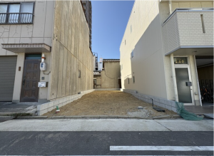 名古屋市昭和区阿由知通、新築一戸建ての外観画像です