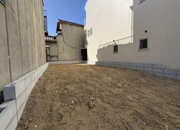 名古屋市昭和区阿由知通、新築一戸建ての外観画像です