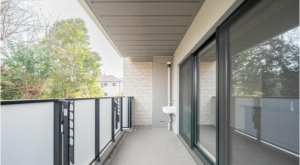 名古屋市昭和区前山町、中古マンションのバルコニー画像です