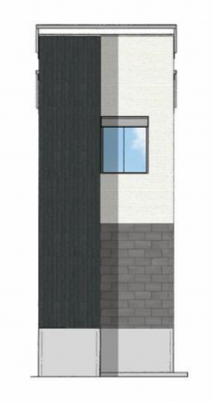 名古屋市瑞穂区白龍町、新築一戸建ての完成予想図（外観）画像です