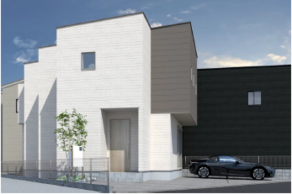 名古屋市瑞穂区井戸田町、新築一戸建ての間取り画像です