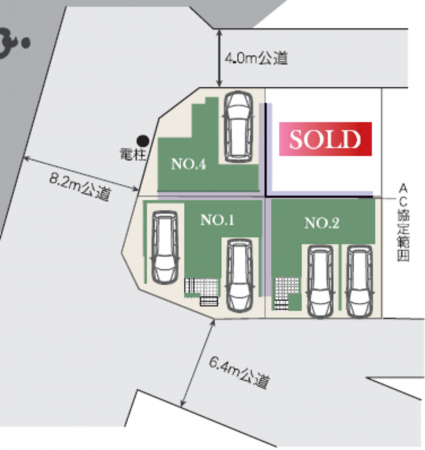 名古屋市昭和区折戸町、新築一戸建てのその他画像です
