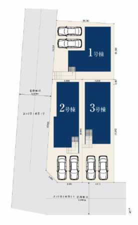 名古屋市昭和区村雲町、新築一戸建ての画像です