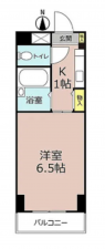 名古屋市瑞穂区彌富通、収益物件/マンションの間取り画像です