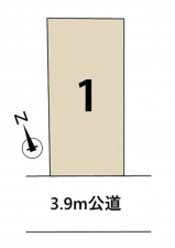 名古屋市千種区千種、新築一戸建ての間取り画像です