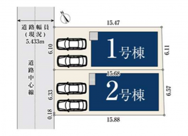 名古屋市千種区春里町、新築一戸建ての画像です