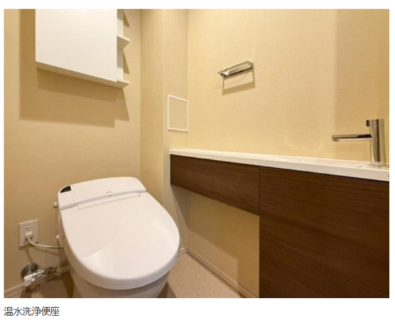 名古屋市昭和区高峯町、中古マンションのトイレ画像です