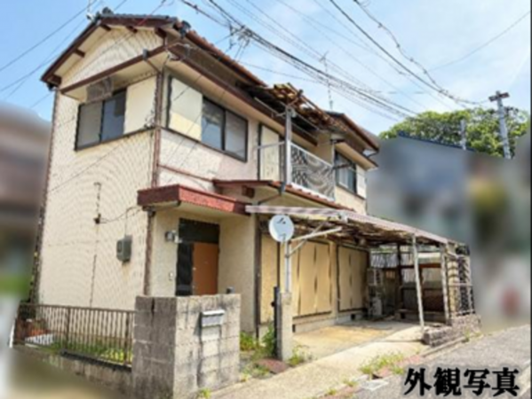 名古屋市瑞穂区井戸田町、中古一戸建ての外観画像です
