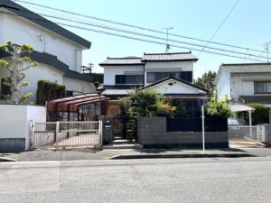名古屋市瑞穂区岳見町、土地の前面道路を含む現地写真画像です