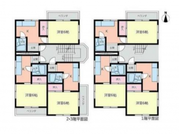 名古屋市千種区向陽町、収益物件/マンションの間取り画像です