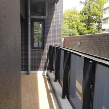 名古屋市千種区星が丘元町、中古マンションのバルコニー画像です