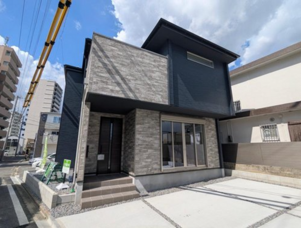 名古屋市千種区松軒二丁目、新築一戸建ての外観画像です