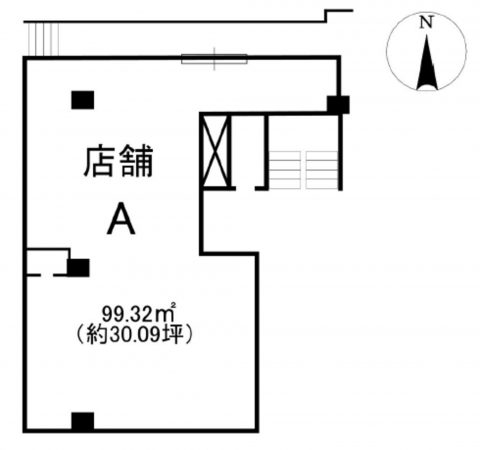 名古屋市瑞穂区南山町、中古マンションの間取り画像です