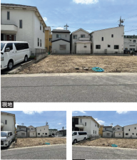 名古屋市瑞穂区河岸町、土地の前面道路を含む現地写真画像です
