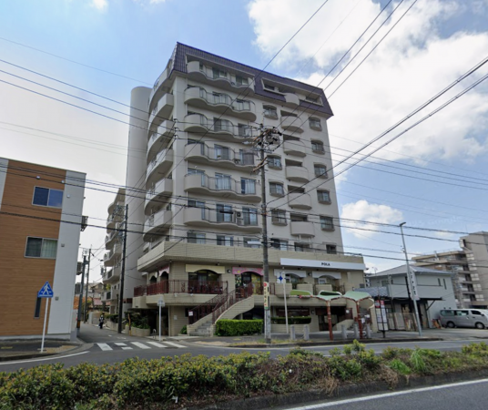 名古屋市昭和区広路町、中古マンションの外観画像です