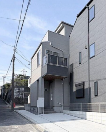 名古屋市瑞穂区津賀田町、新築一戸建ての外観画像です