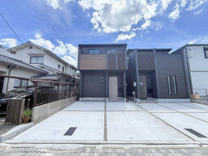 名古屋市昭和区元宮町、新築一戸建ての完成予想図（外観）画像です