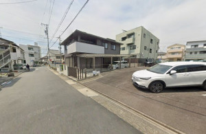 名古屋市千種区千種、土地の前面道路を含む現地写真画像です
