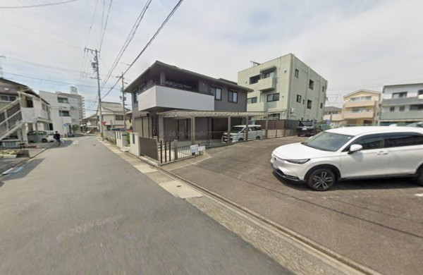 名古屋市千種区千種、土地の前面道路を含む現地写真画像です